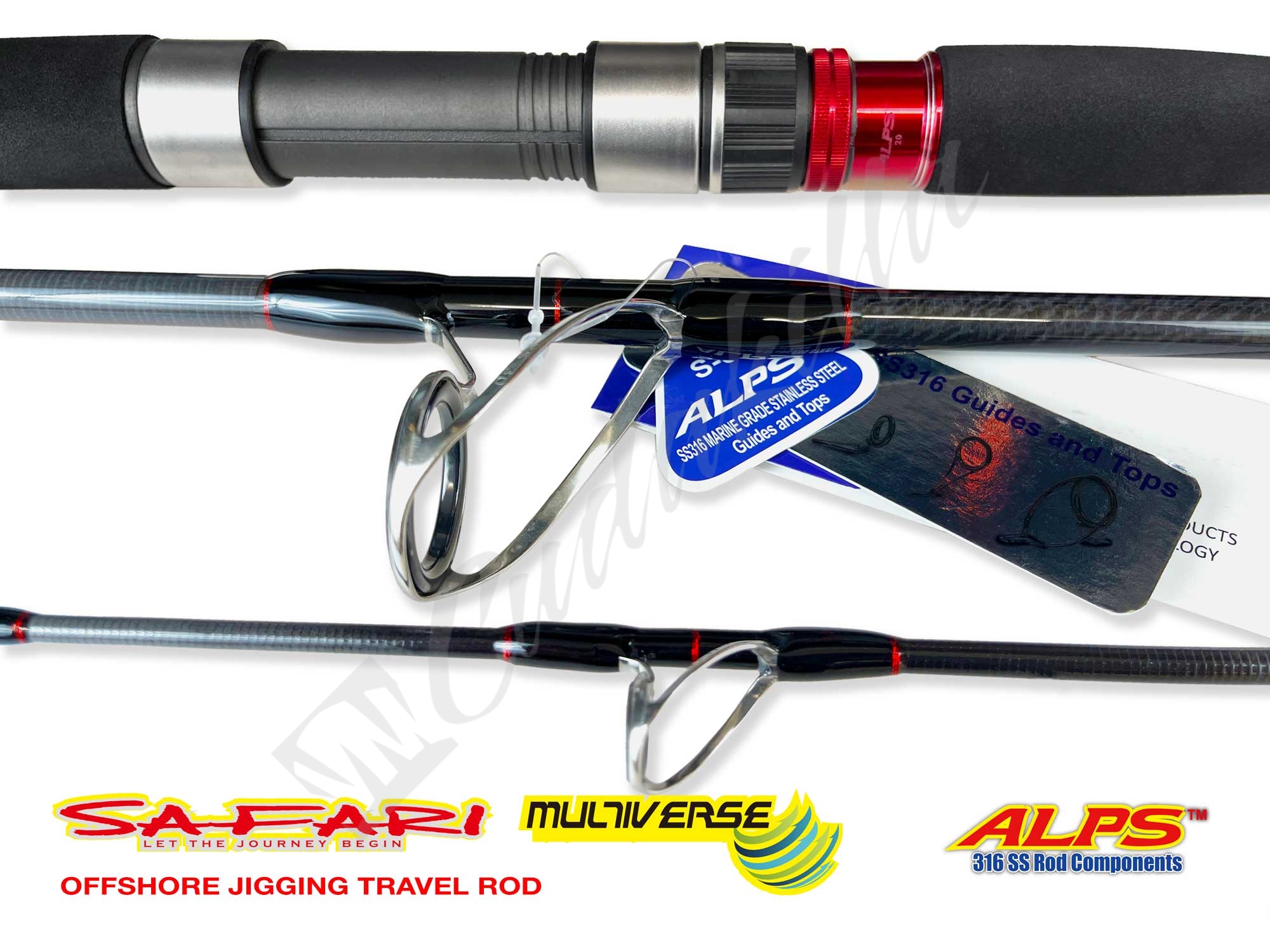 ALPS Stand Up Rod Guide 316 SS, Rod Building