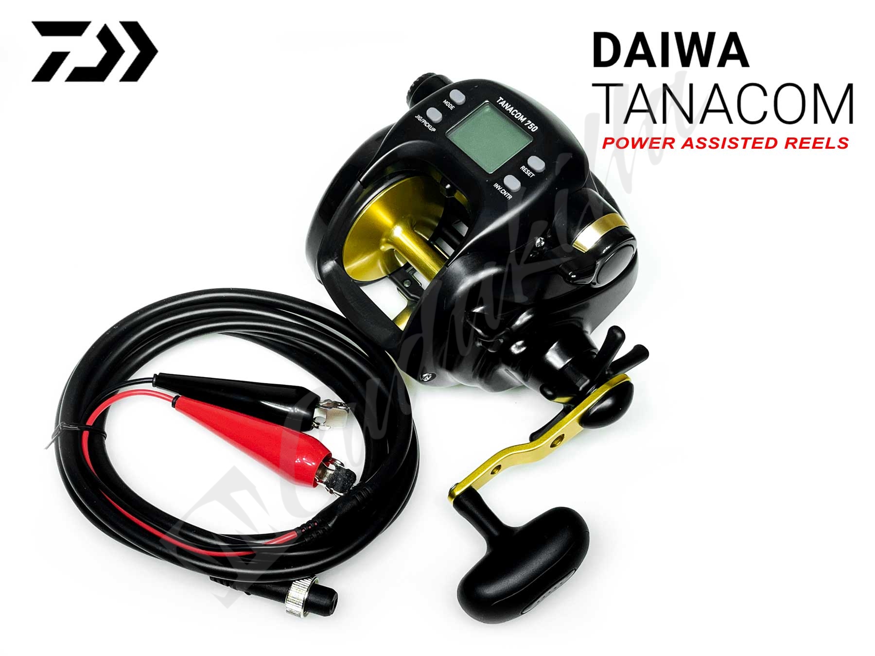 NEW ARRIVAL. 2 Daiwa Tanacom 1000 electric reels with new braid