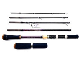 Jabbers Rage Receiver SP 5 pc Travel Spinning Rod