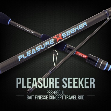 Pleasure Seeker Ultralight Spinning Travel Rod