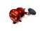 Accurate Boss Xtreme 500 Single Speed Conventional Reel - RED